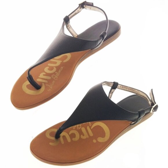 Circus by Sam Edelman | Cairo Black Thong Sandal | Size 9 Women's - Picture 2 of 10